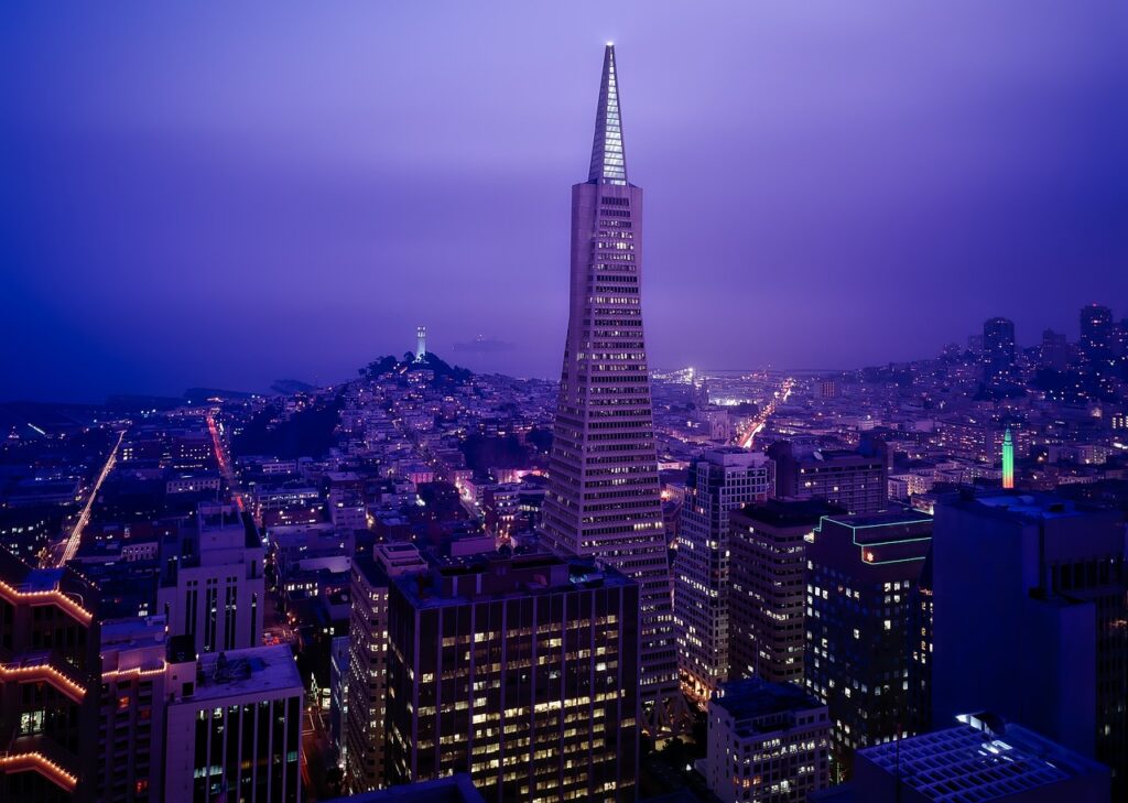 san francisco at night