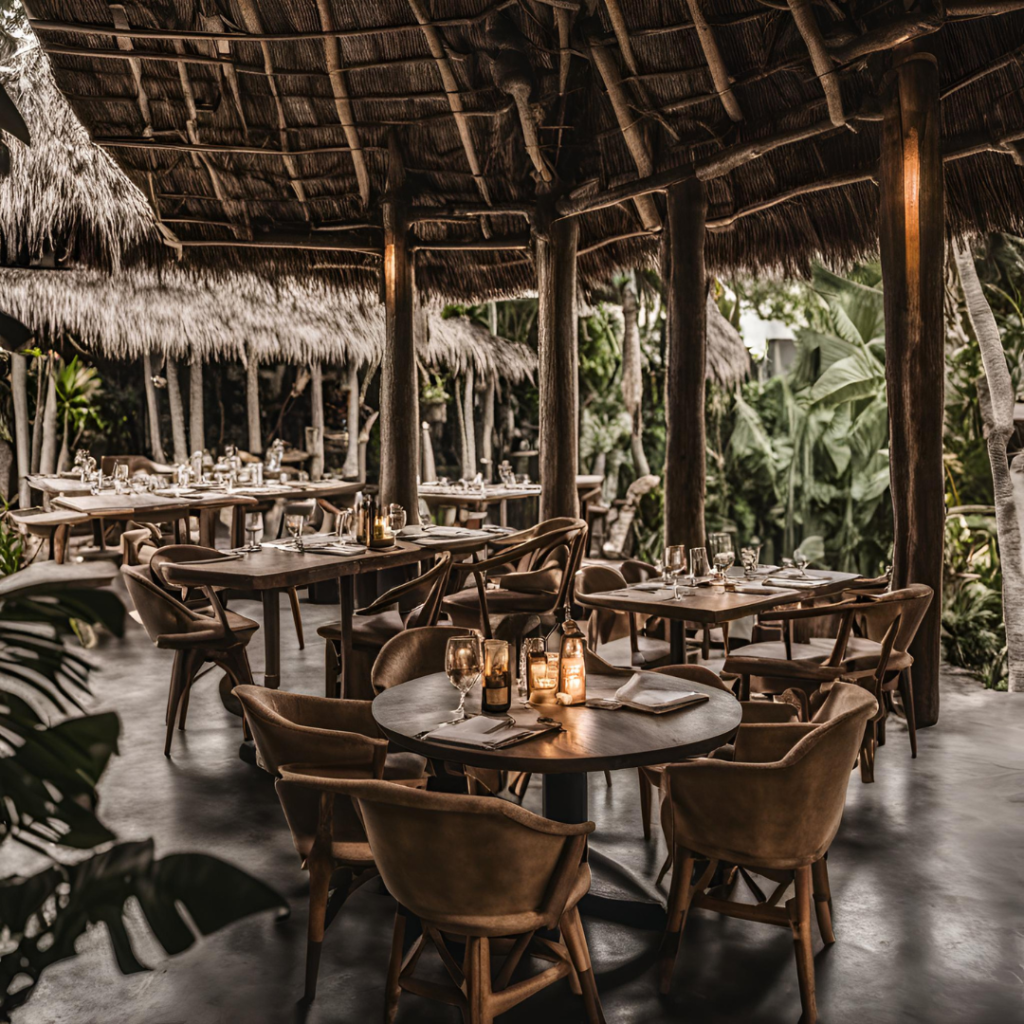 rosa negra restaurant tulum