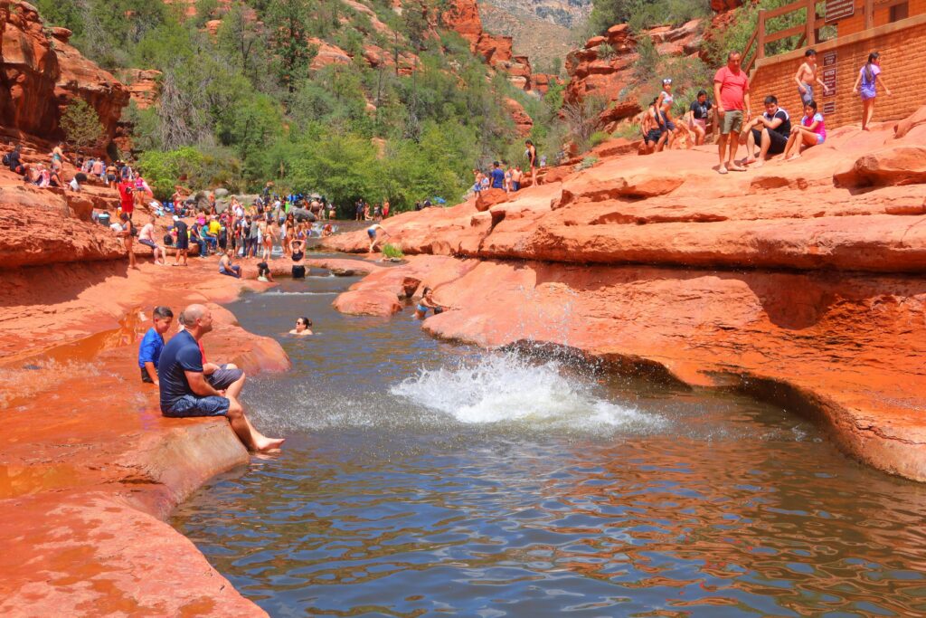 Sedona's Swimming Falls